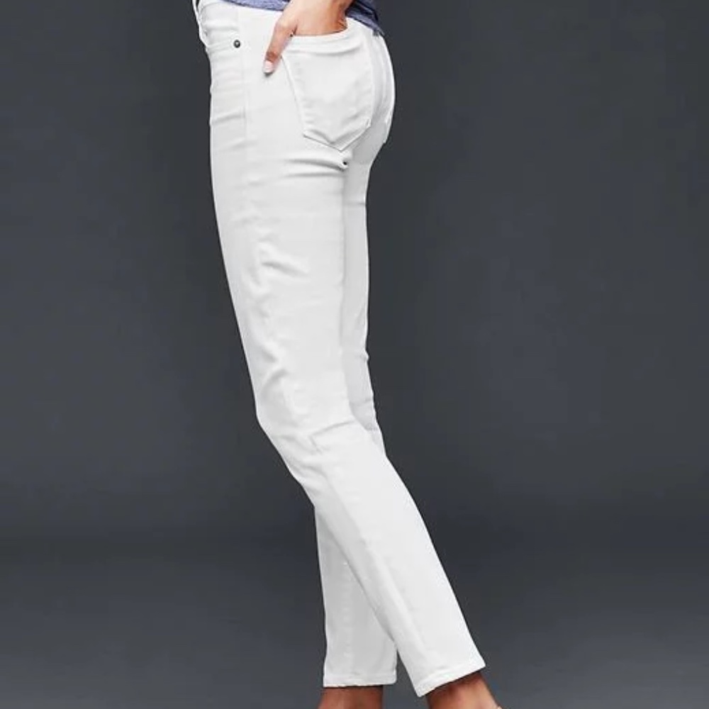 Gap | White True Skinny Anke Jeans